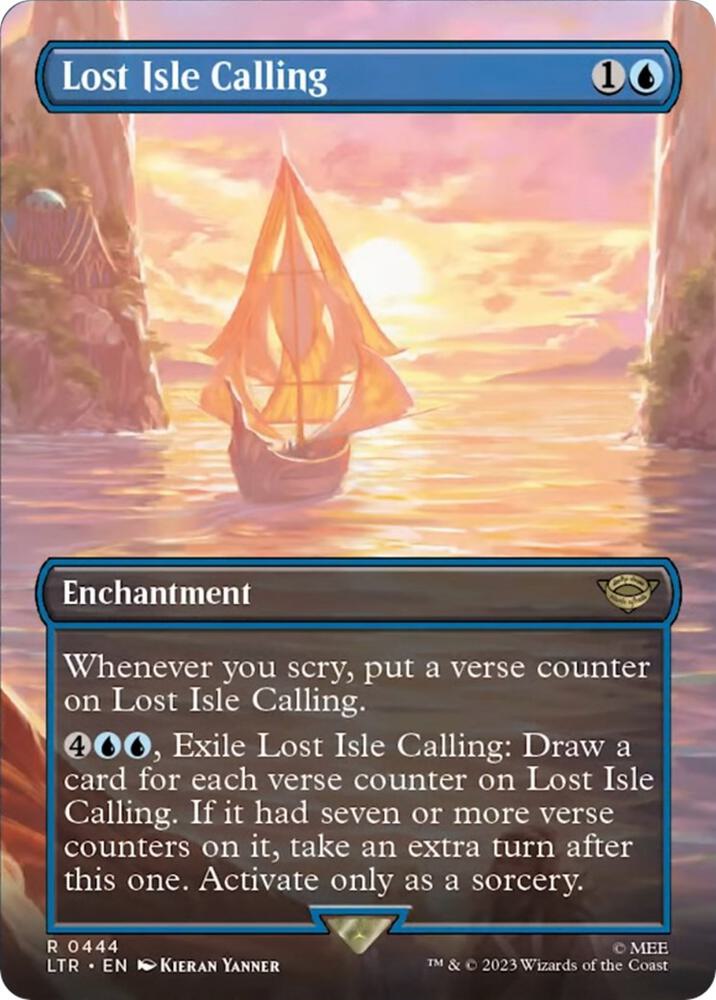Lost Isle Calling (Borderless) (444) [The Lord of the Rings: Tales of Middle-earth] [Borderless]
