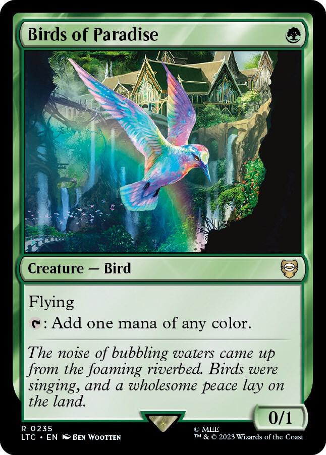 Birds of Paradise (235) [Tales of Middle-earth Commander]