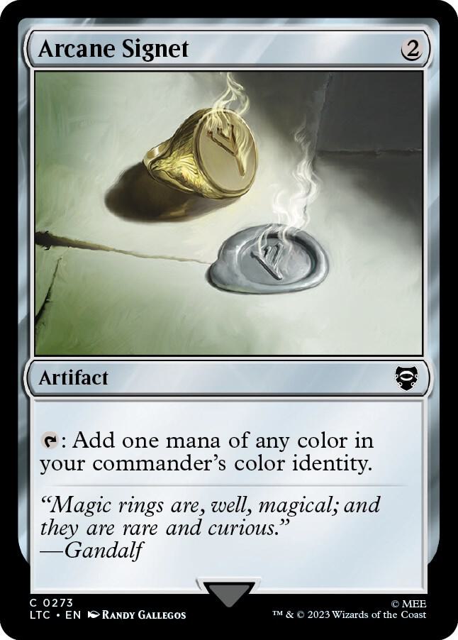 Arcane Signet (273) [Tales of Middle-earth Commander]