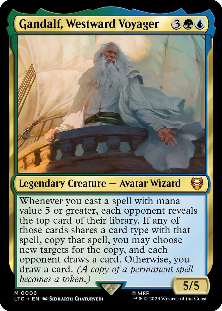 Gandalf, Westward Voyager (6) [Tales of Middle-earth Commander]