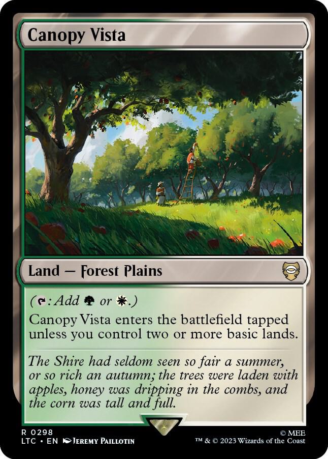Canopy Vista (298) [Tales of Middle-earth Commander]