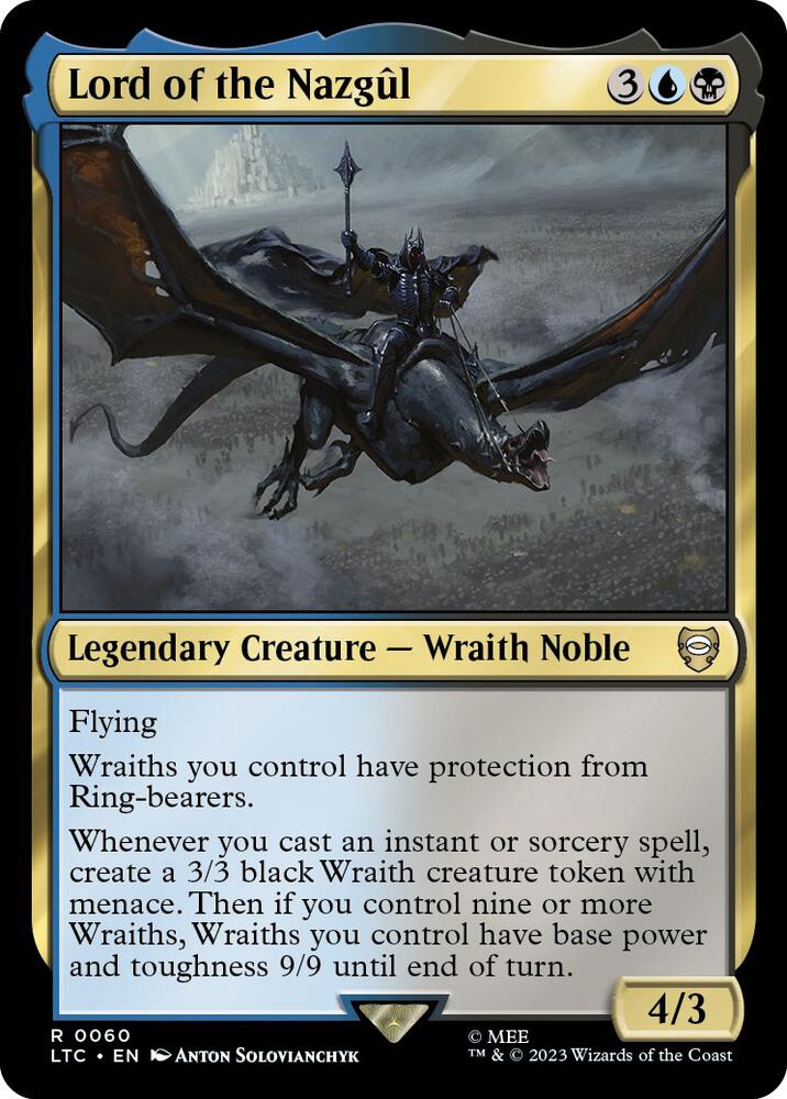 Lord of the Nazgul (60) [Tales of Middle-earth Commander]