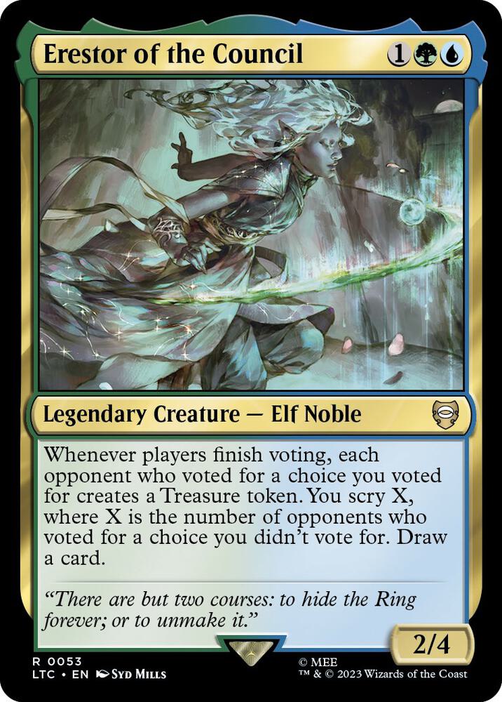Erestor of the Council (53) [Tales of Middle-earth Commander]