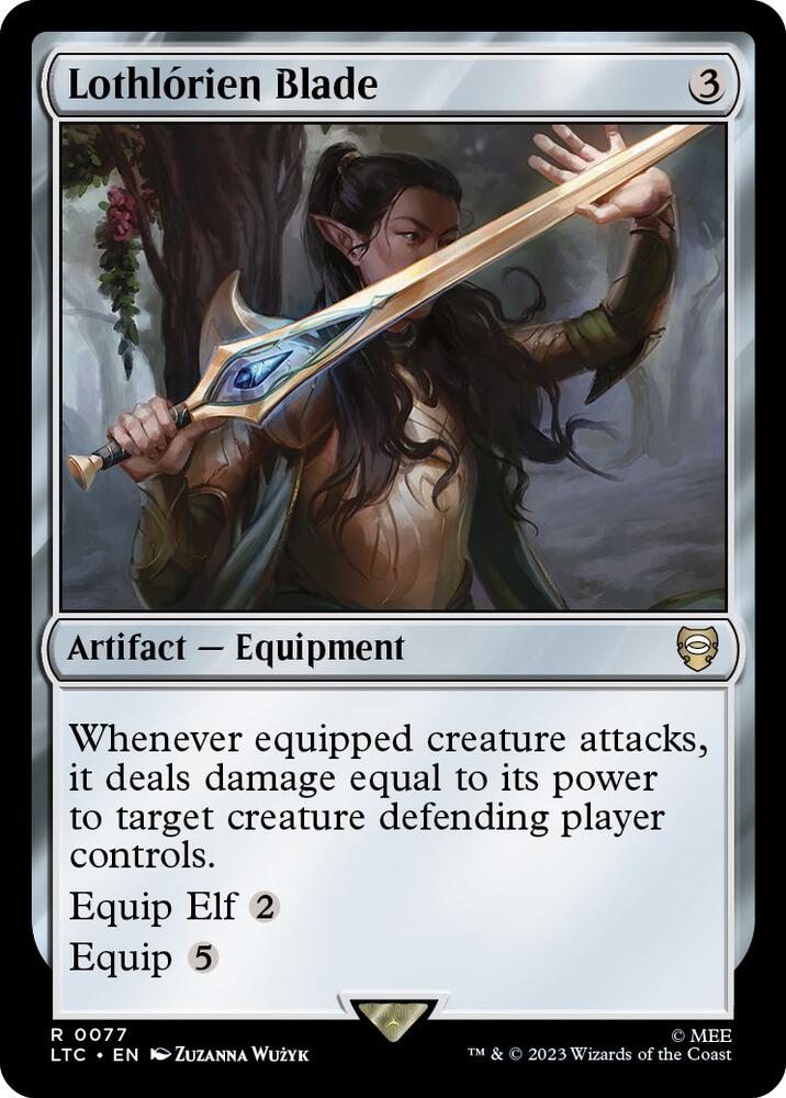 Lothlorien Blade (77) [Tales of Middle-earth Commander]