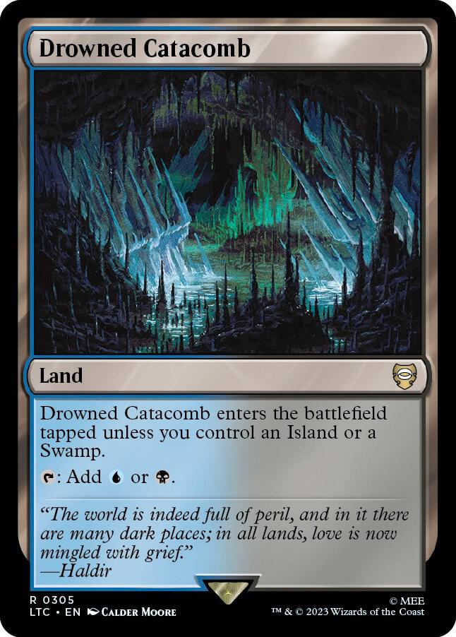 Drowned Catacomb (305) [Tales of Middle-earth Commander]