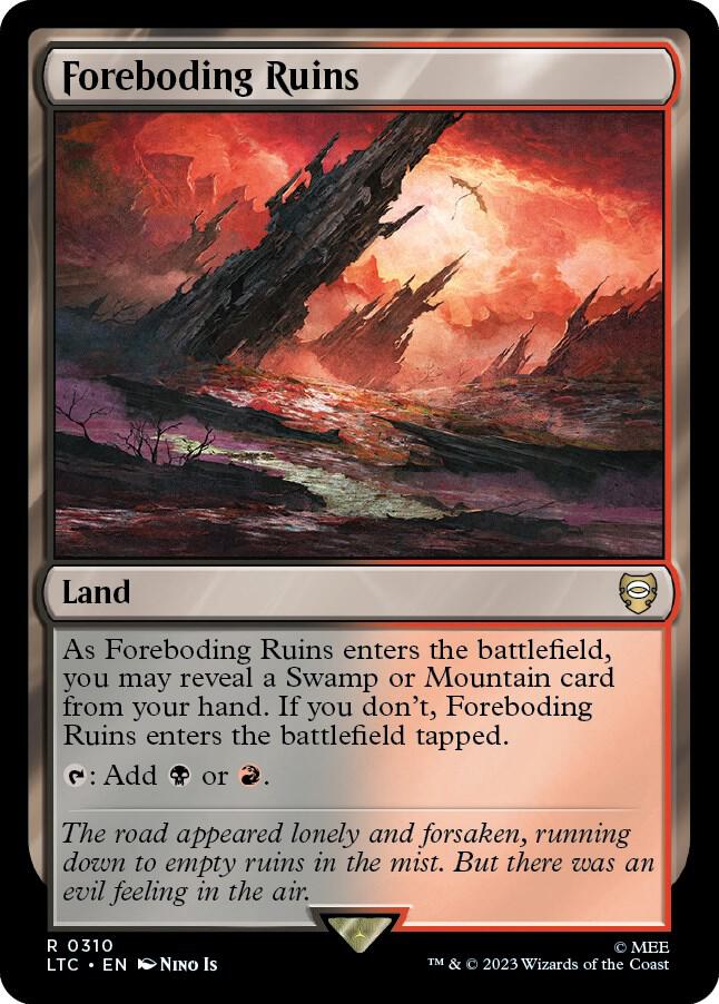 Foreboding Ruins (310) [Tales of Middle-earth Commander]