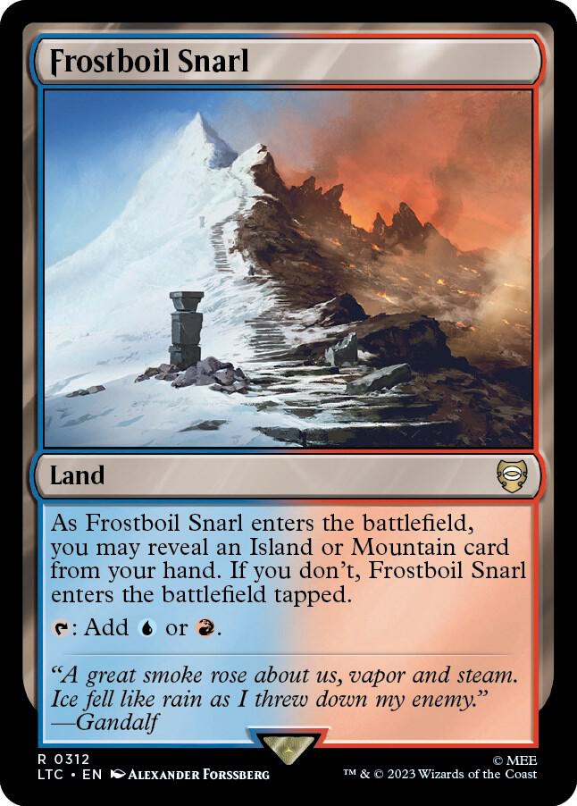 Frostboil Snarl (312) [Tales of Middle-earth Commander]