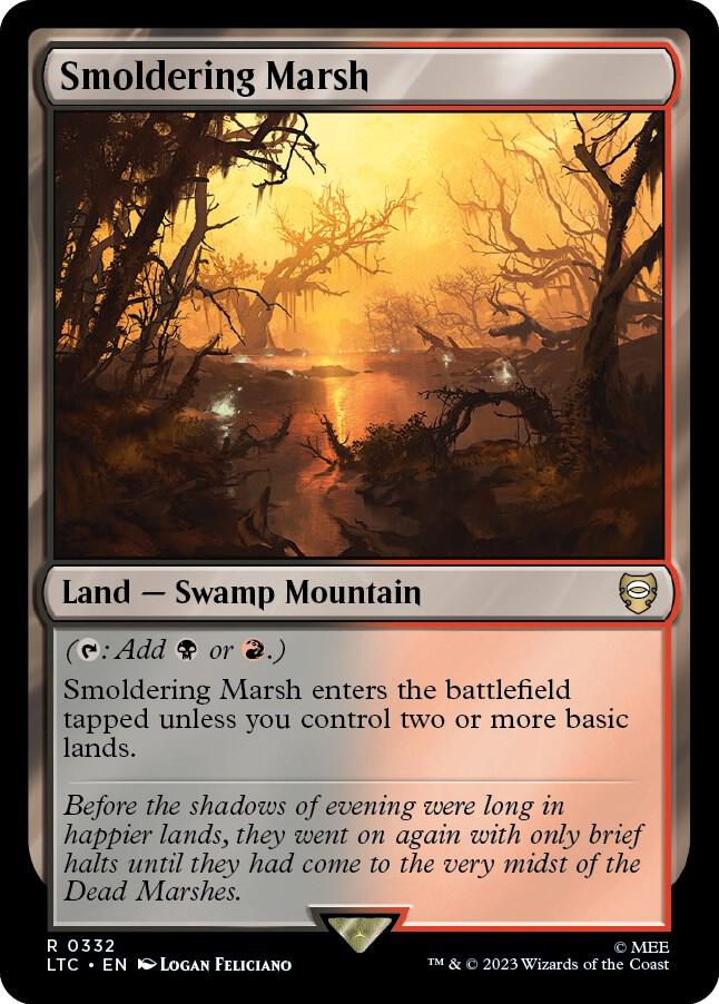 Smoldering Marsh (332) [Tales of Middle-earth Commander]