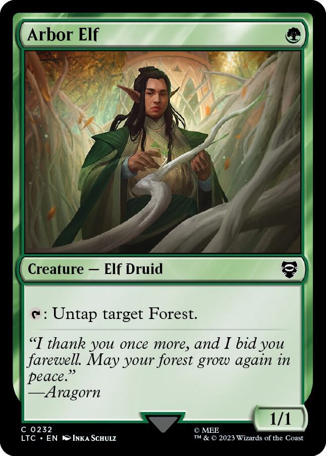 Arbor Elf (232) [Tales of Middle-earth Commander]