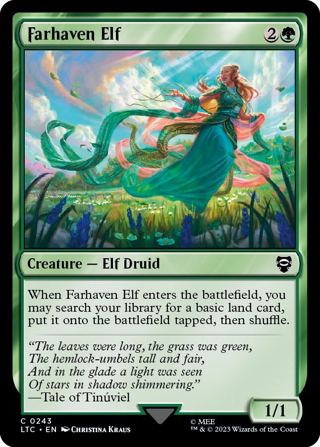 Farhaven Elf (243) [Tales of Middle-earth Commander]