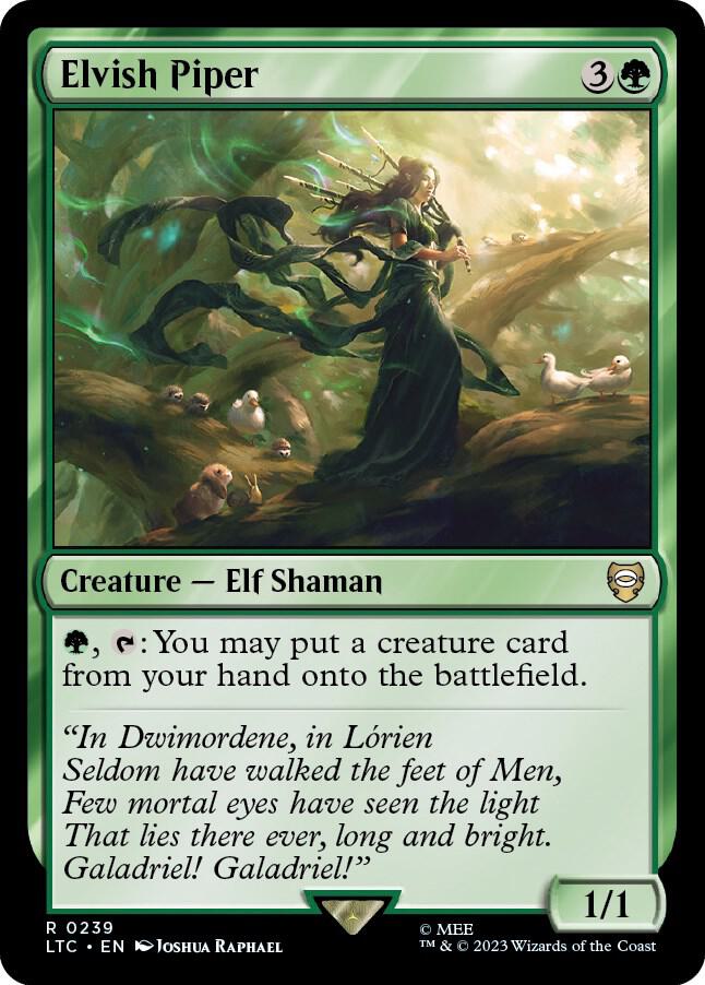 Elvish Piper (239) [Tales of Middle-earth Commander]
