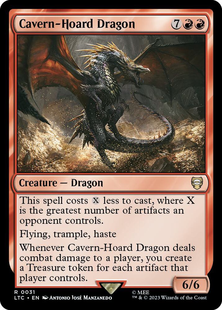 Cavern-Hoard Dragon (31) [Tales of Middle-earth Commander]