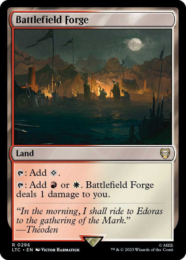 Battlefield Forge (296) [Tales of Middle-earth Commander]