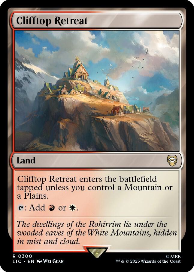 Clifftop Retreat (300) [Tales of Middle-earth Commander]
