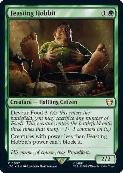 Feasting Hobbit (37) [Tales of Middle-earth Commander]