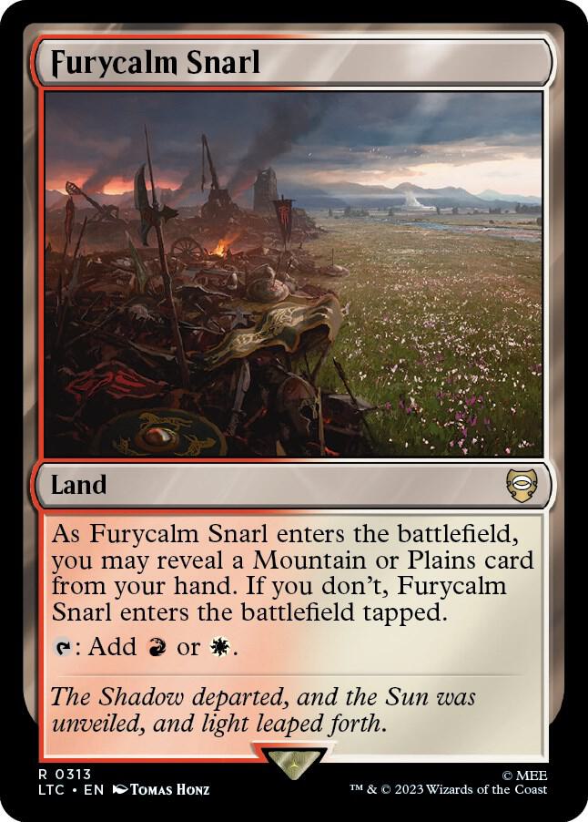Furycalm Snarl (313) [Tales of Middle-earth Commander]