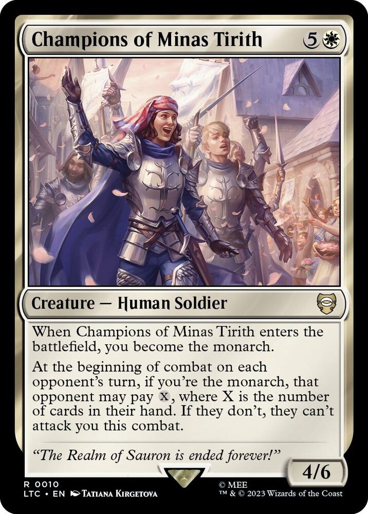 Champions of Minas Tirith (10) [Tales of Middle-earth Commander]