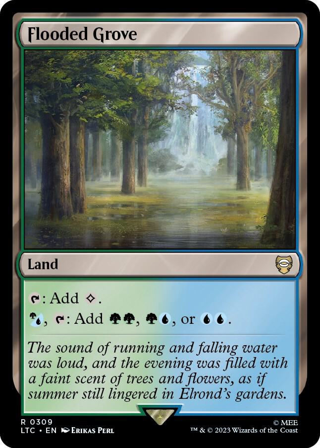 Flooded Grove (309) [Tales of Middle-earth Commander]