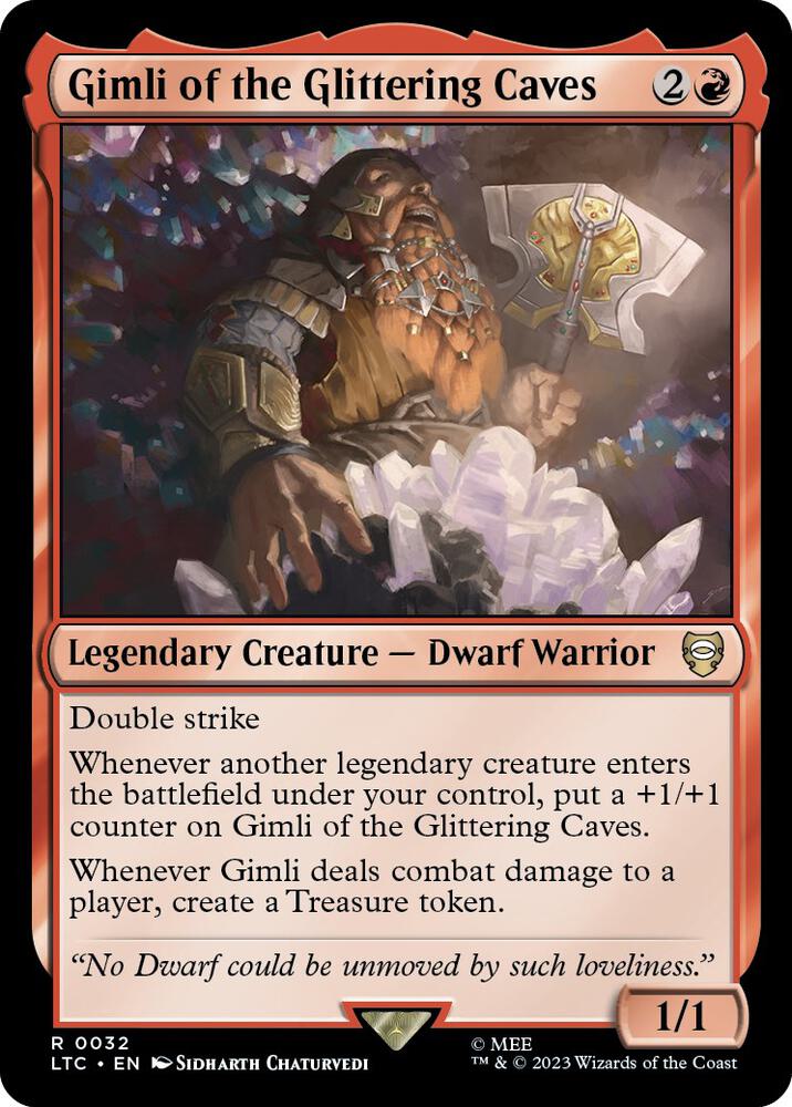 Gimli of the Glittering Caves (32) [Tales of Middle-earth Commander]