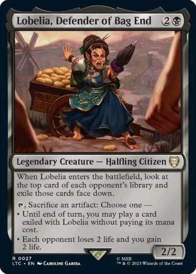 Lobelia, Defender of Bag End (27) [Tales of Middle-earth Commander]