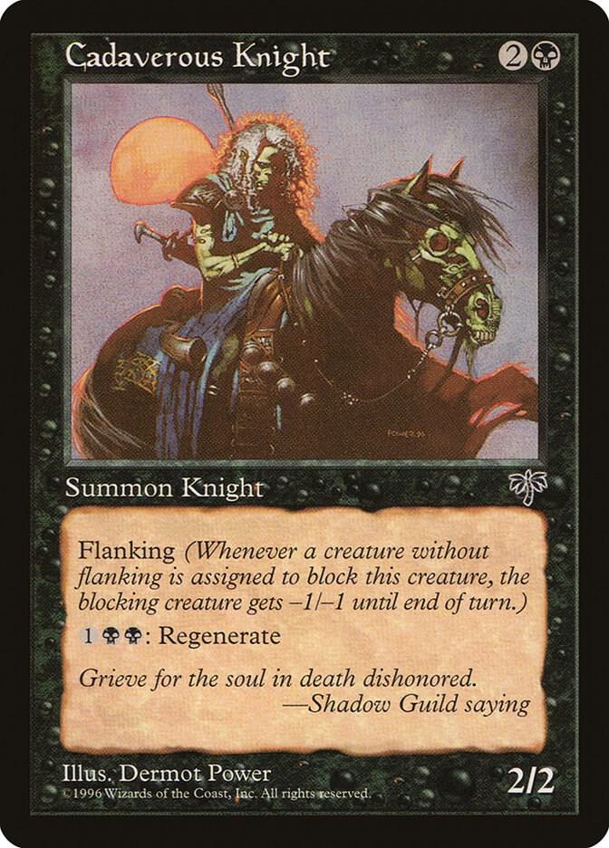 Cadaverous Knight (110) [Mirage]