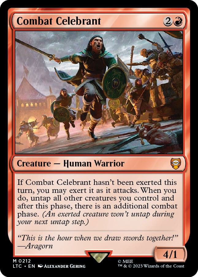 Combat Celebrant (212) [Tales of Middle-earth Commander]