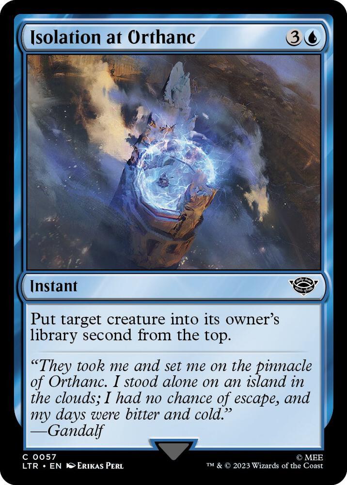 Isolation at Orthanc (57) [The Lord of the Rings: Tales of Middle-earth]