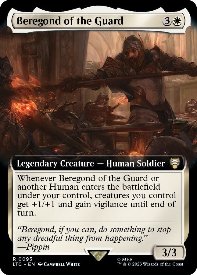 Beregond of the Guard (Extended Art) (93) [Tales of Middle-earth Commander] [Extended Art]