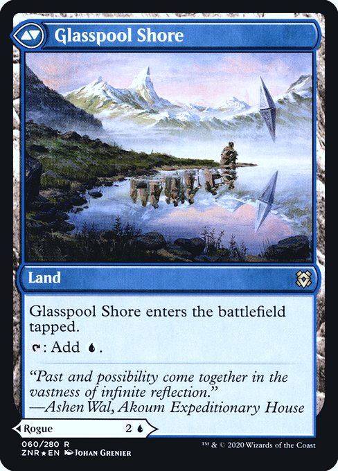 Glasspool Mimic (60) [Prerelease Cards] Reverse