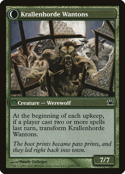 Grizzled Outcasts (185) [Innistrad] Reverse