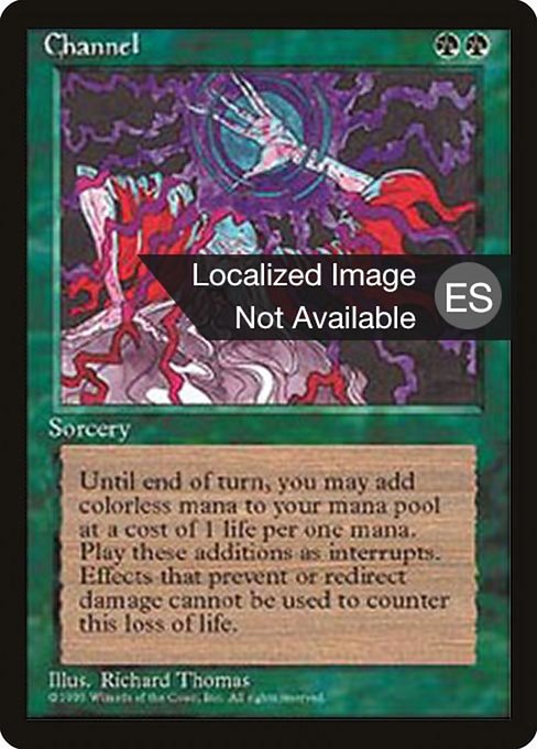 Channel (236) [Fourth Edition Foreign Black Border]