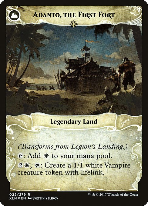 Legion's Landing (22) [Prerelease Cards] Reverse