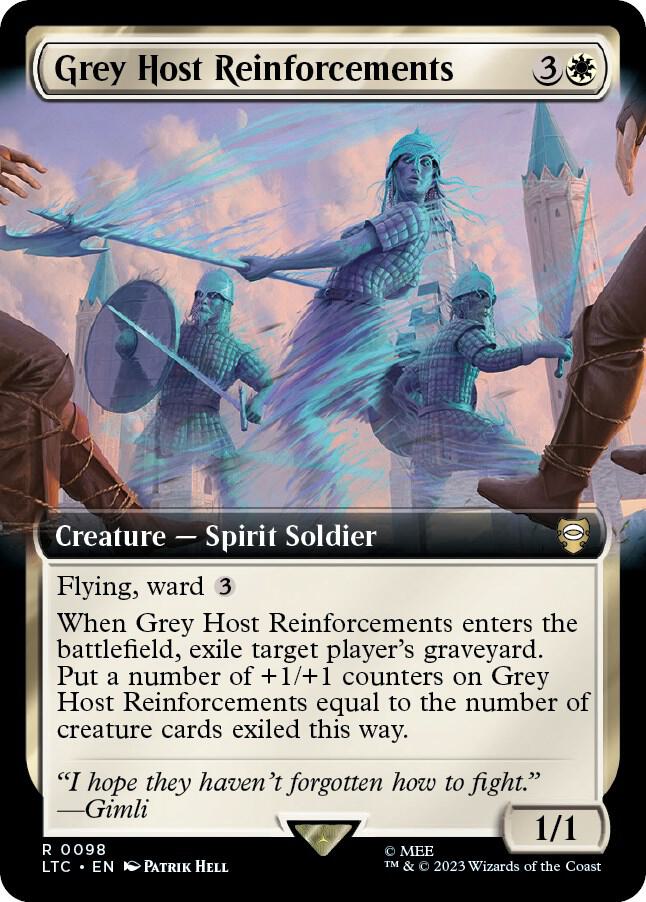Grey Host Reinforcements (Extended Art) (98) [Tales of Middle-earth Commander] [Extended Art]
