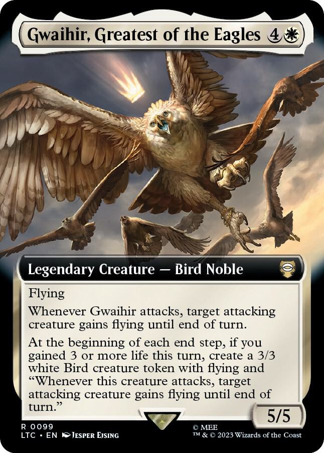 Gwaihir, Greatest of the Eagles (Extended Art) (99) [Tales of Middle-earth Commander] [Extended Art]