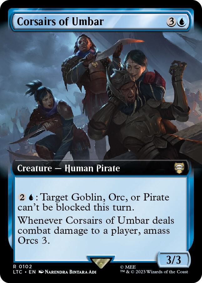 Corsairs of Umbar (Extended Art) (102) [Tales of Middle-earth Commander] [Extended Art]