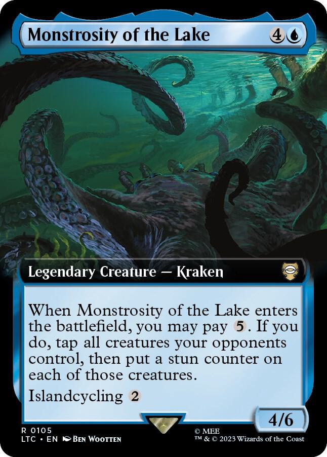 Monstrosity of the Lake (Extended Art) (105) [Tales of Middle-earth Commander] [Extended Art]