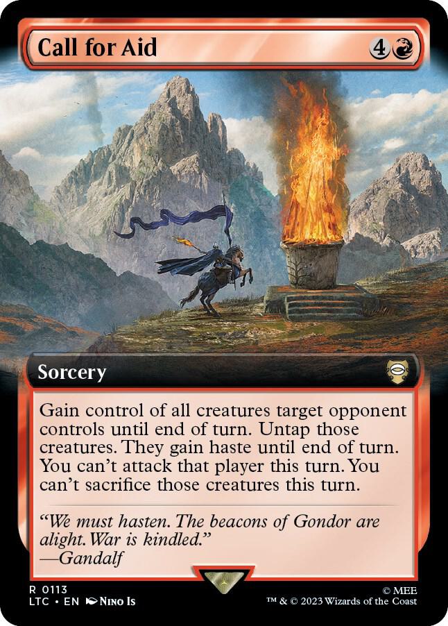 Call for Aid (Extended Art) (113) [Tales of Middle-earth Commander] [Extended Art]