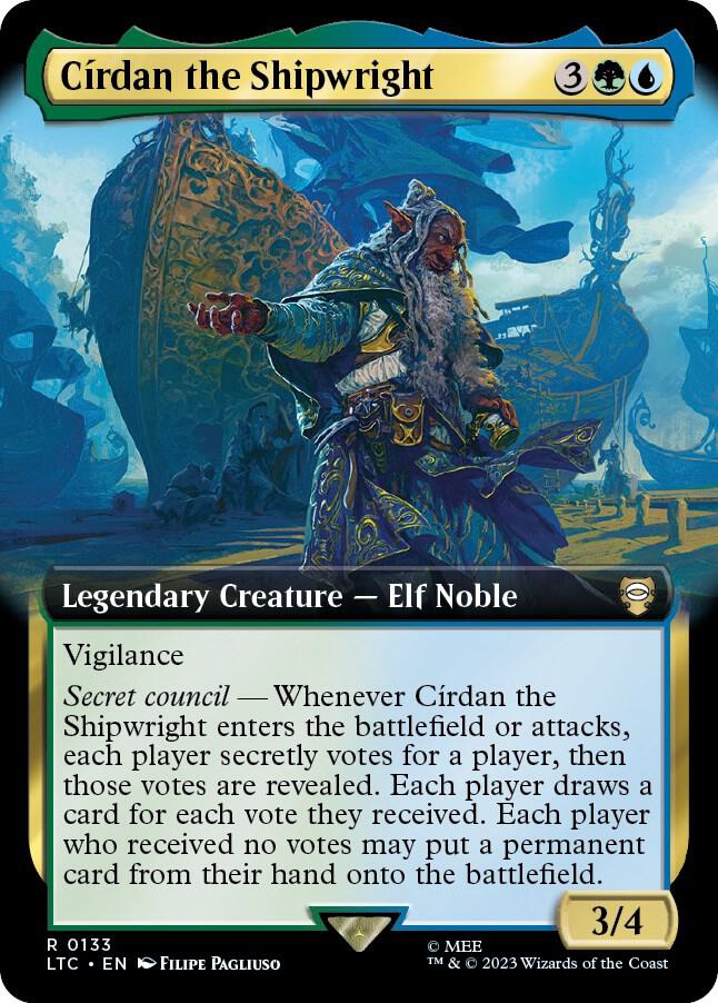 Cirdan the Shipwright (Extended Art) (133) [Tales of Middle-earth Commander] [Extended Art]