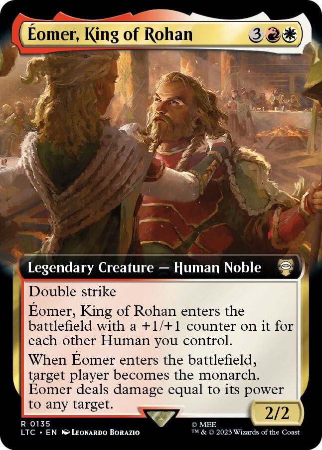 Eomer, King of Rohan (Extended Art) (135) [Tales of Middle-earth Commander] [Extended Art]