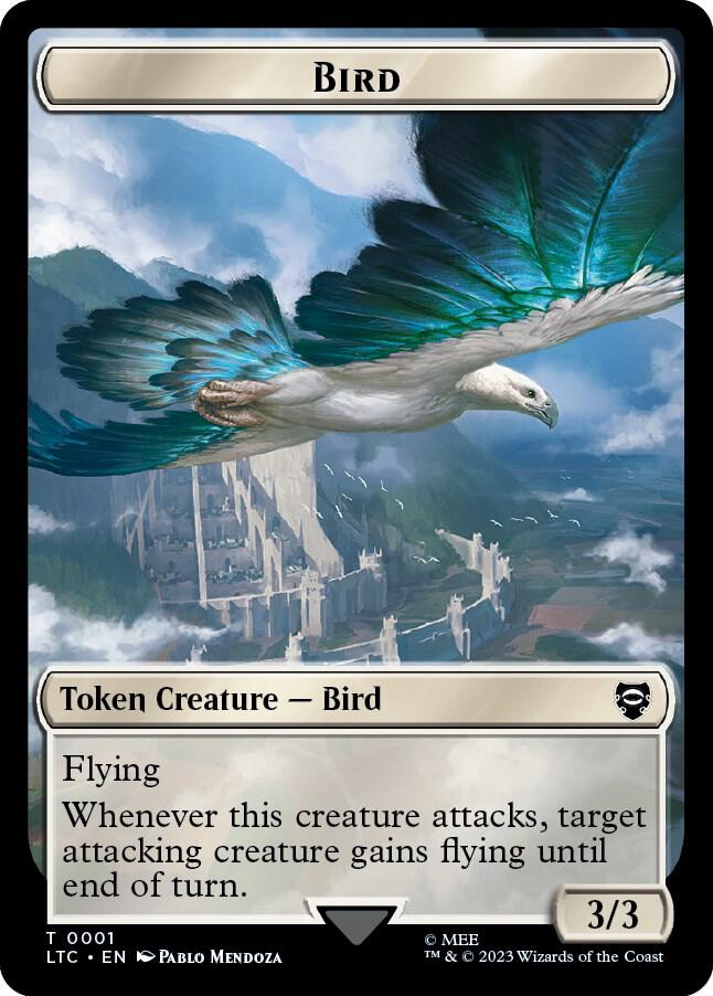 Bird (0001) // Food (0010) Double-Sided Token (1 // 10) [Tales of Middle-earth Commander]