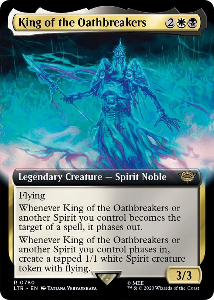 King of the Oathbreakers (Extended Art) (Surge Foil) (780) [The Lord of the Rings: Tales of Middle-earth] [Extended Art]