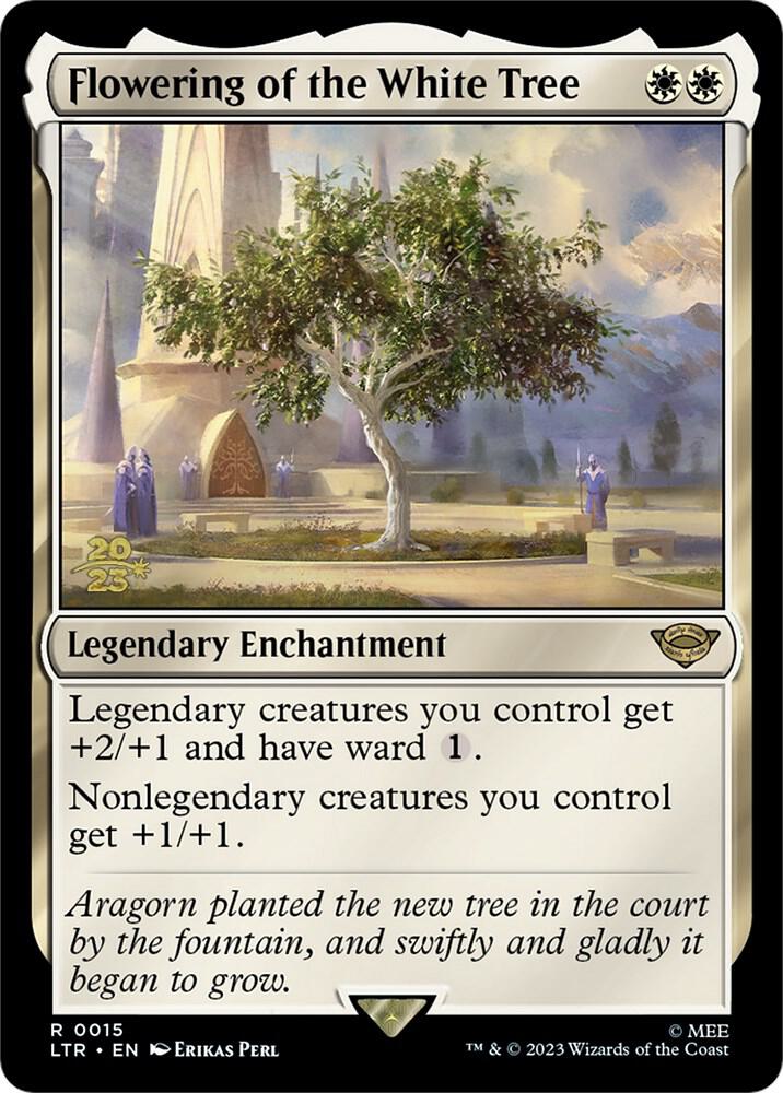 Flowering of the White Tree (15) [Prerelease Cards]