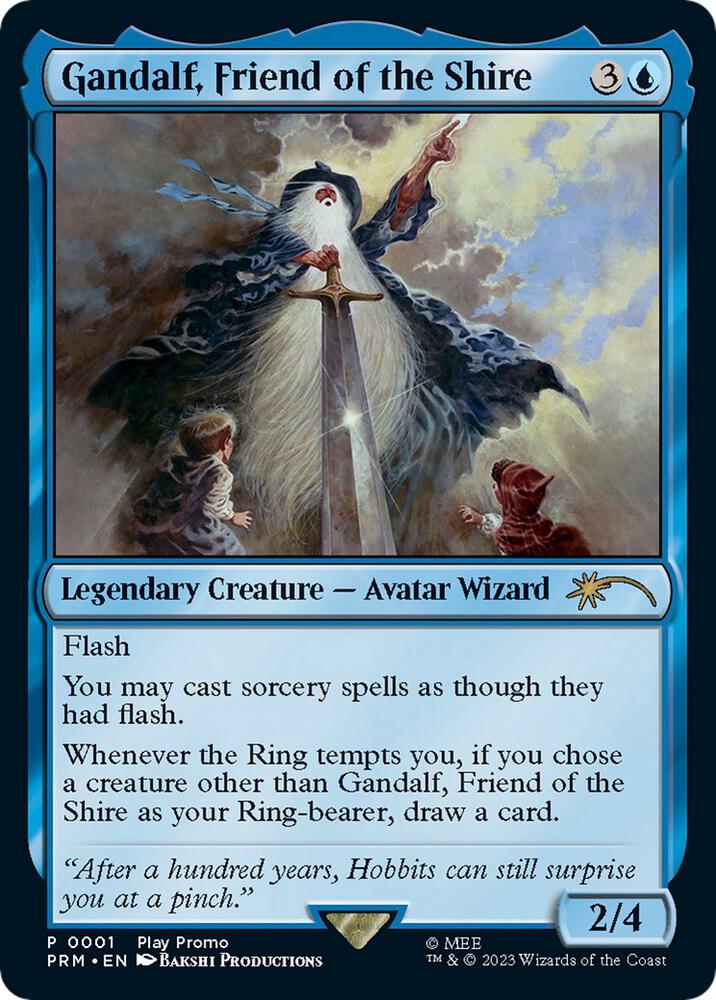 Gandalf, Friend of the Shire (1) [Play Promos]