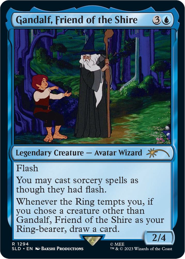 Gandalf, Friend of the Shire (1294) [Secret Lair Drop]