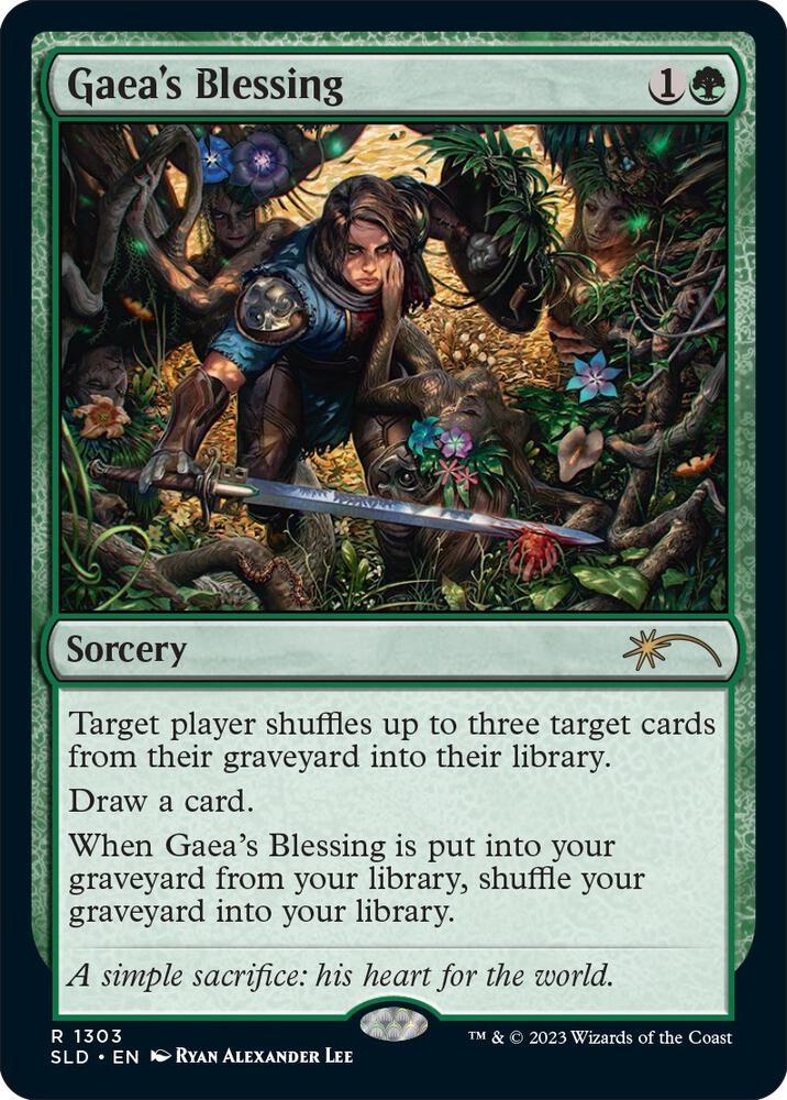 Gaea's Blessing (1303) [Secret Lair Drop]