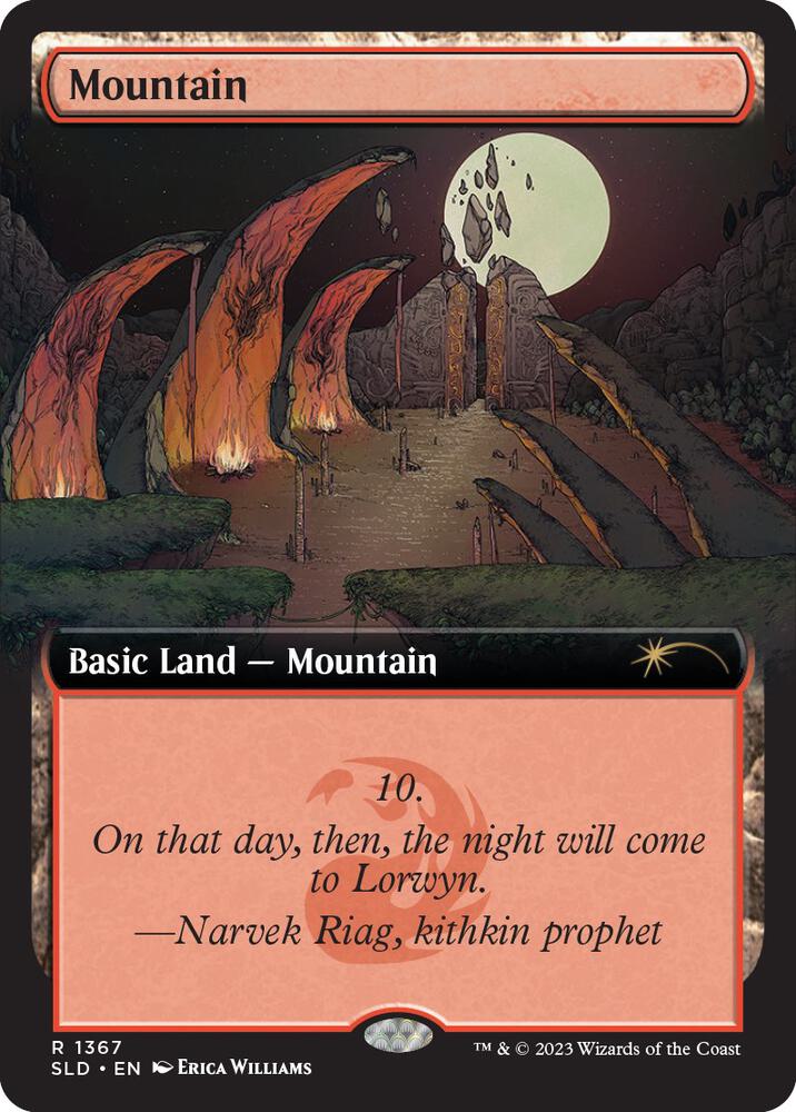 Mountain (1367) [Secret Lair Drop] [Extended Art]