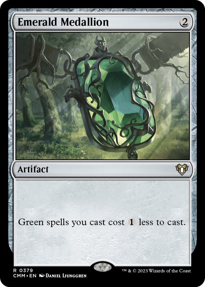 Emerald Medallion (379) [Commander Masters]