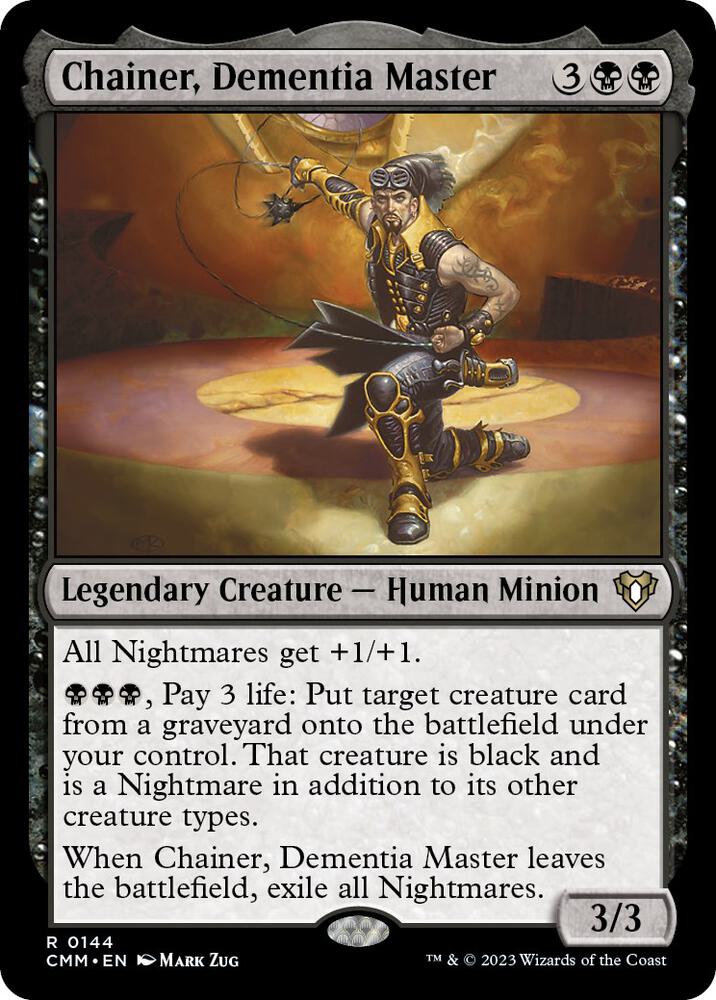 Chainer, Dementia Master (144) [Commander Masters]