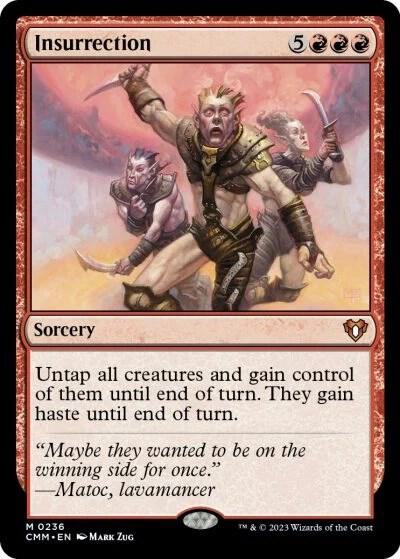 Insurrection (236) [Commander Masters]