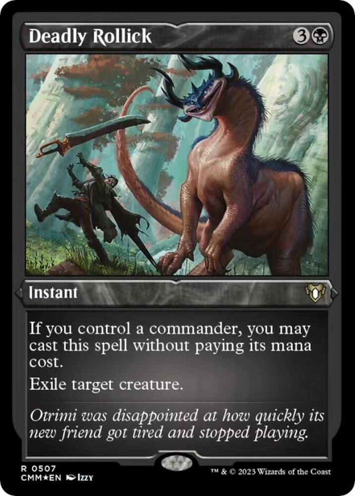 Deadly Rollick (Foil Etched) (507) [Commander Masters]